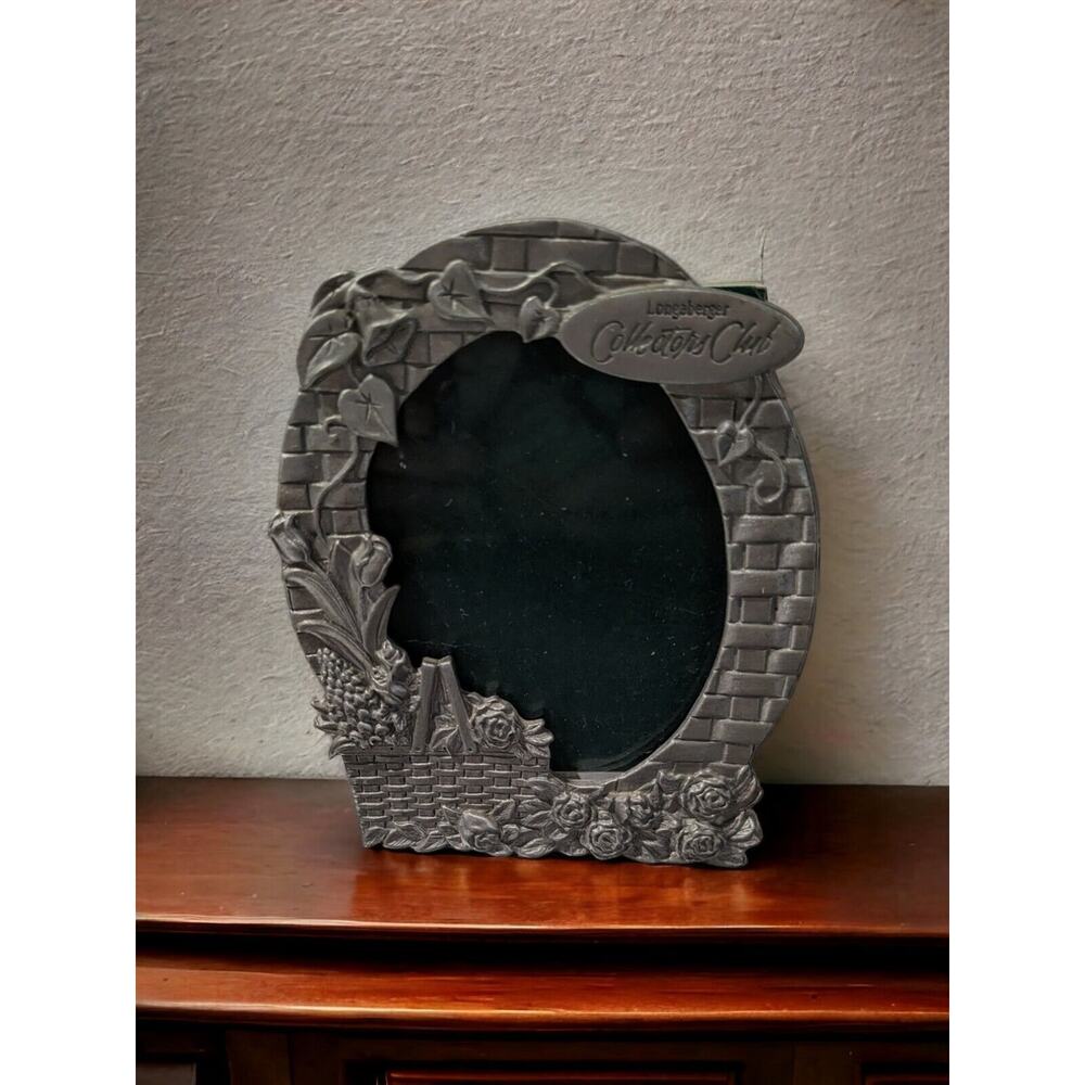 Vintage Longaberger Collectors Club Picture Frame Small 2001